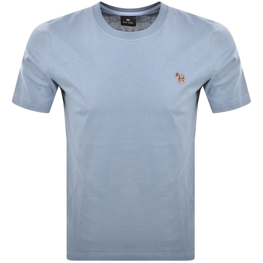 Image number 1 for Paul Smith Zebra Logo T Shirt Blue