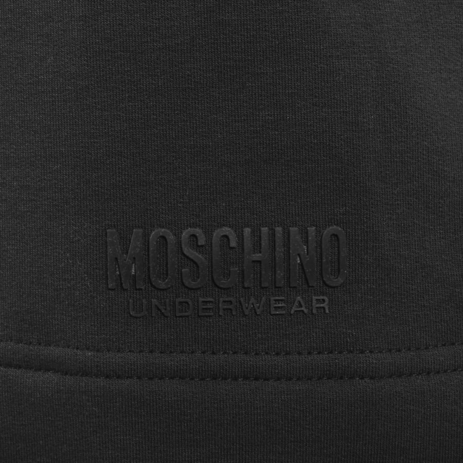 Image number 3 for Moschino Tape Logo Shorts Black