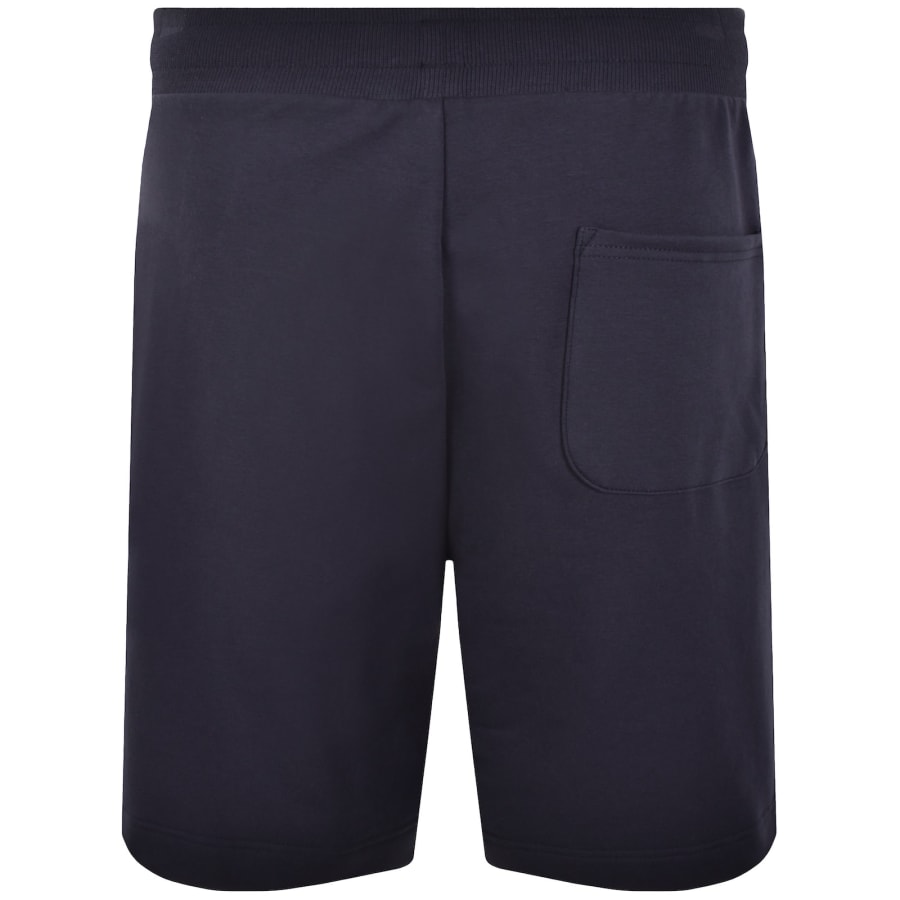 Image number 2 for Moschino Tape Logo Shorts Blue