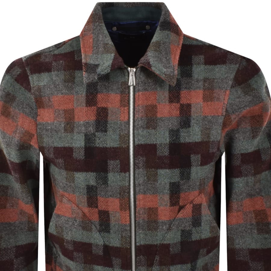 Image number 2 for Paul Smith Wool Full Zip Jacket