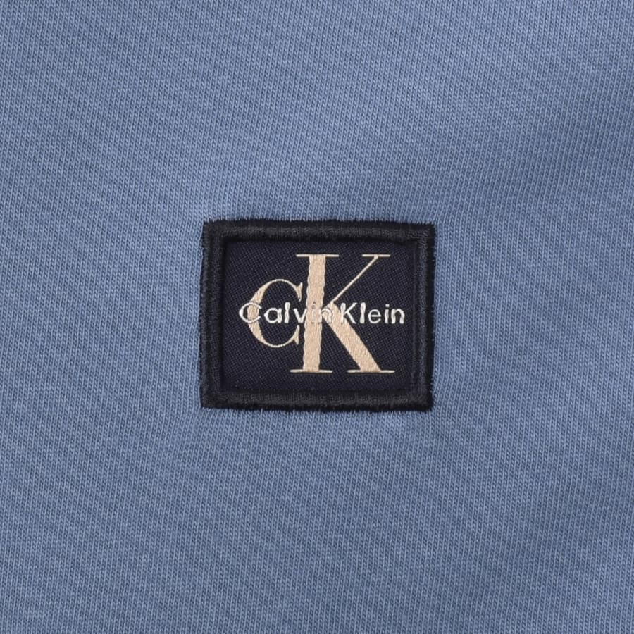 Image number 3 for Calvin Klein Jeans Badge T Shirt Blue