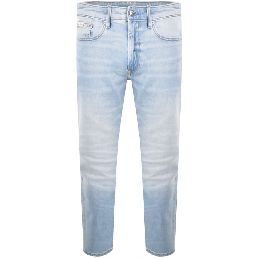 Image number 2 for Calvin Klein Jeans Slim Straight Jeans Blue
