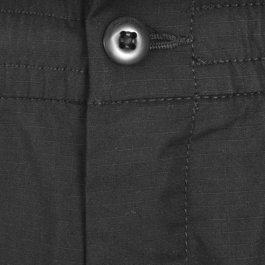 Image number 5 for Calvin Klein Jeans Skinny Cargo Trousers Black