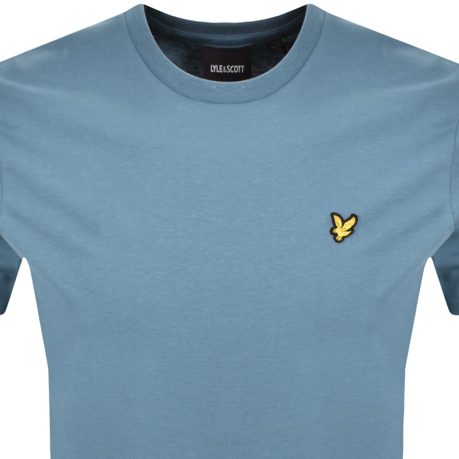 Image number 2 for Lyle And Scott Crew Neck T Shirt Blue