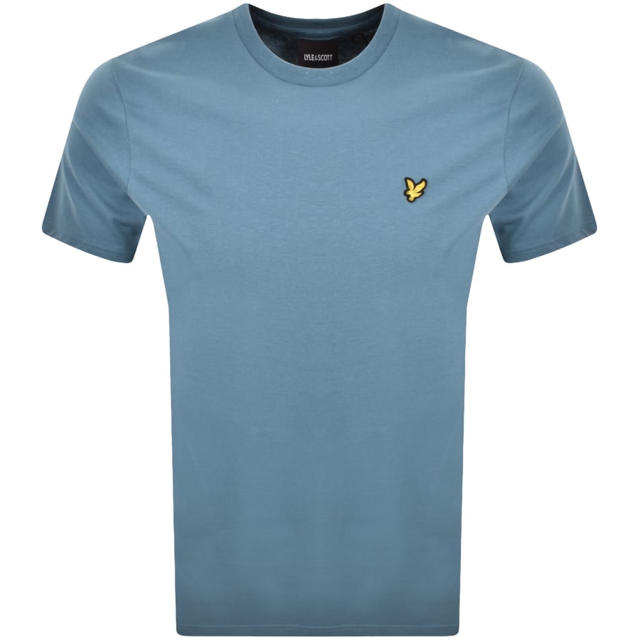 Image number 1 for Lyle And Scott Crew Neck T Shirt Blue