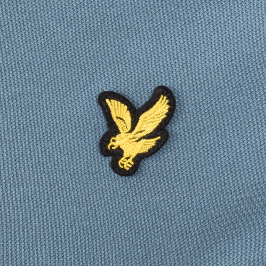 Image number 3 for Lyle And Scott Plain Polo T Shirt Blue