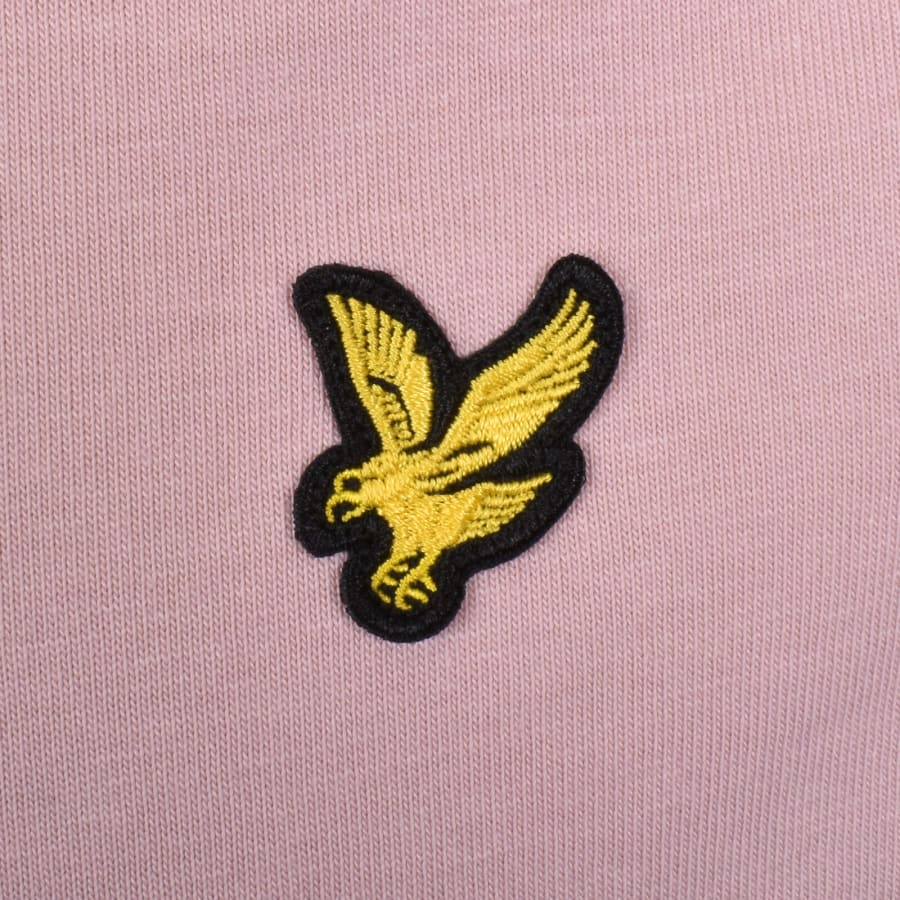 Image number 3 for Lyle And Scott Crew Neck T Shirt Pink