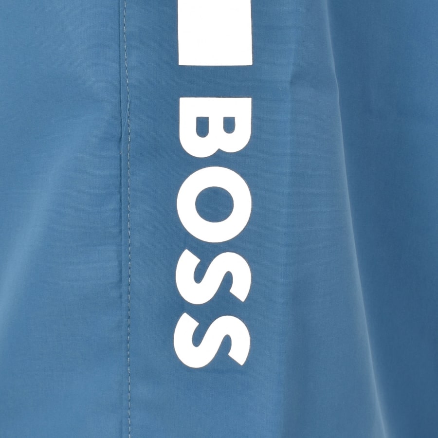 Image number 4 for BOSS Starfish Swim Shorts Blue