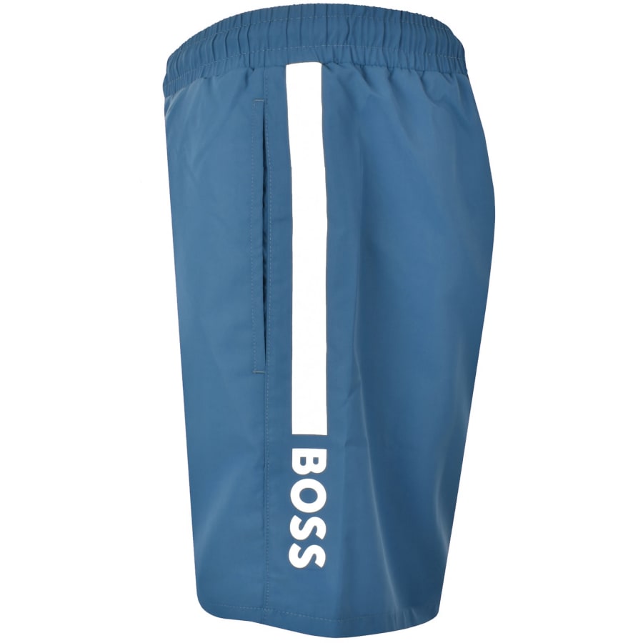 Image number 5 for BOSS Starfish Swim Shorts Blue