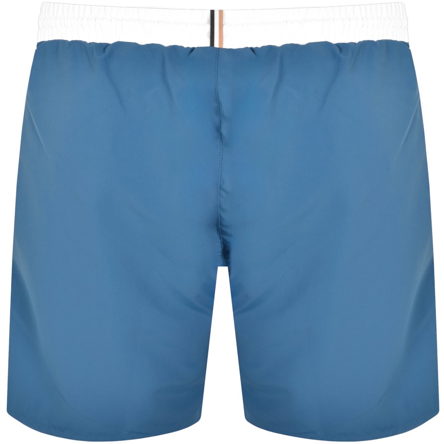 Image number 3 for BOSS Dolphin Swim Shorts Blue