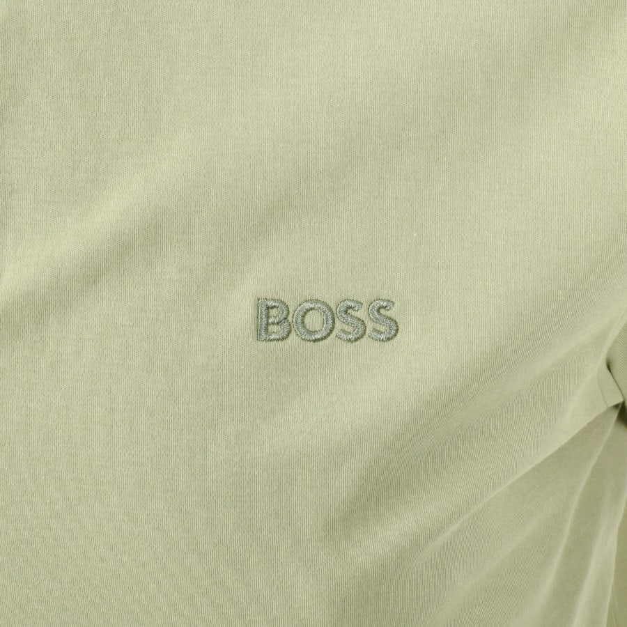 Image number 3 for BOSS Pe Interlock Polo T Shirt Green