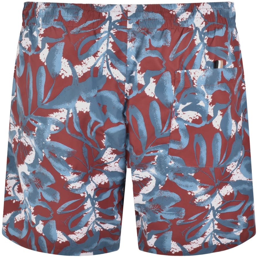 Image number 2 for BOSS Piranha Swim Shorts Medium Red