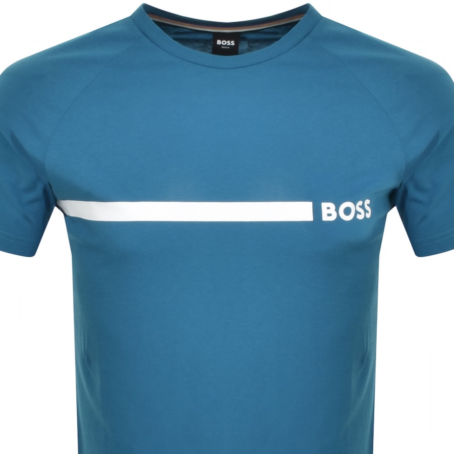 Image number 2 for BOSS Slim Fit T Shirt Blue