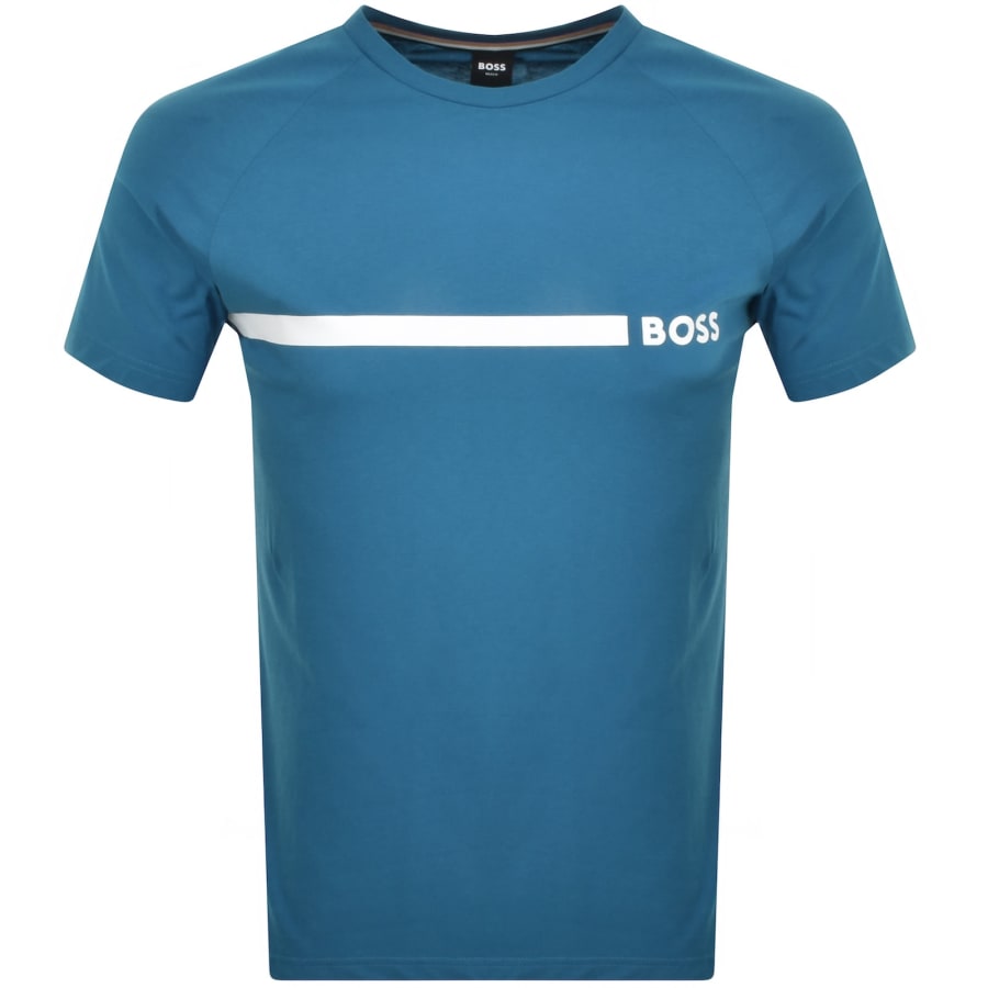 Image number 1 for BOSS Slim Fit T Shirt Blue