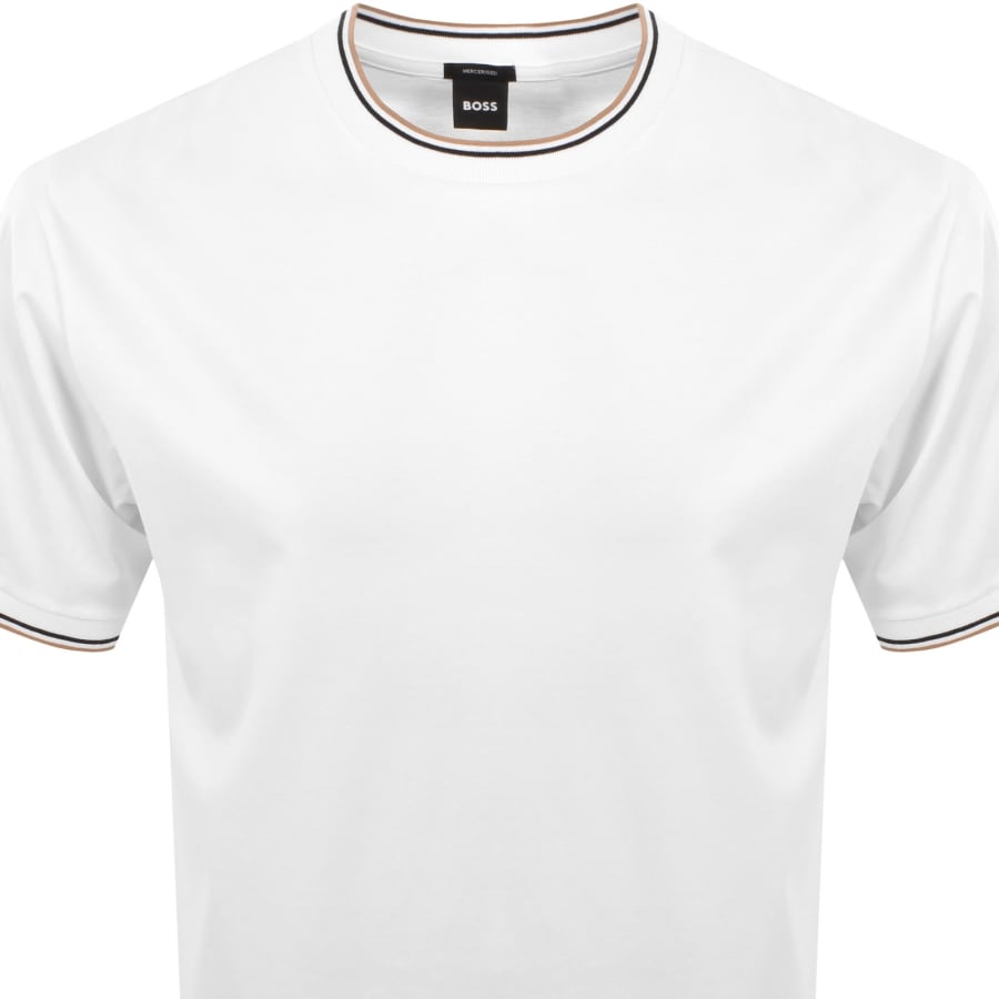 Image number 2 for BOSS H Tames 65 T Shirt T Shirt White