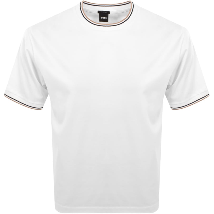 Image number 1 for BOSS H Tames 65 T Shirt T Shirt White