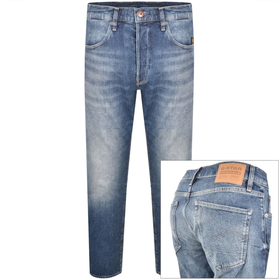 Image number 1 for G-Star 3301 Slim Fit Jeans Blue