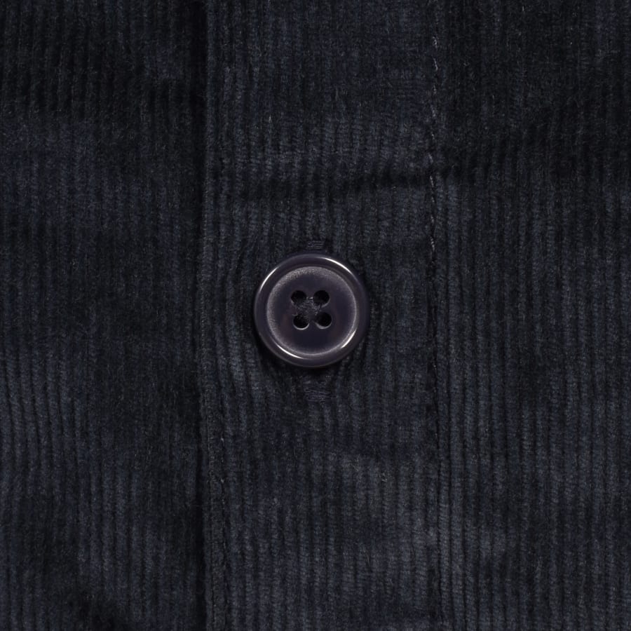 Image number 5 for Barbour Corduroy Overshirt Navy