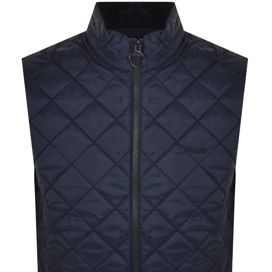 Image number 2 for Barbour Monty Quilted Gilet Navy