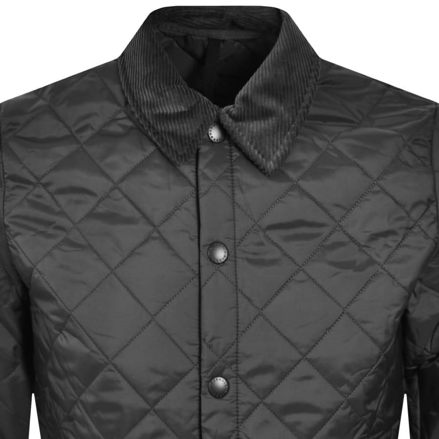 Image number 2 for Barbour Liddesdale Heritage Quilted Jacket Grey