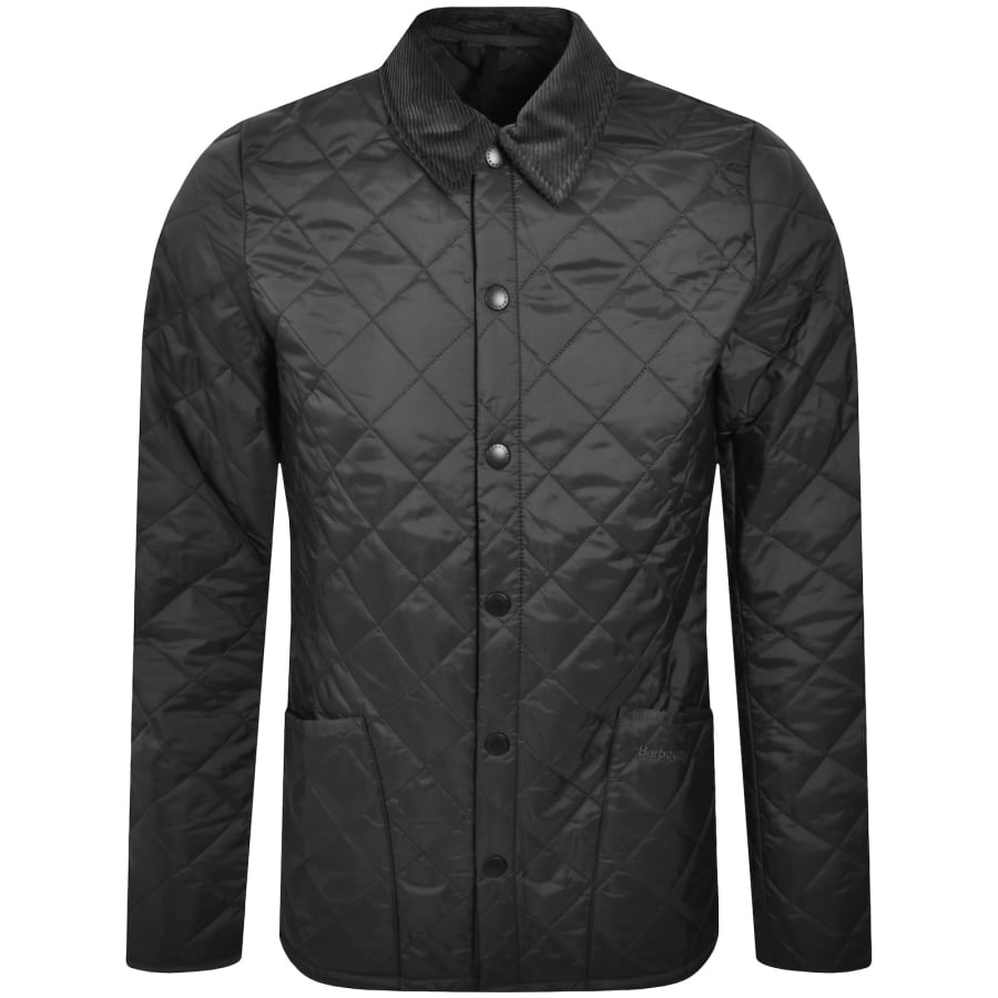 Image number 1 for Barbour Liddesdale Heritage Quilted Jacket Grey