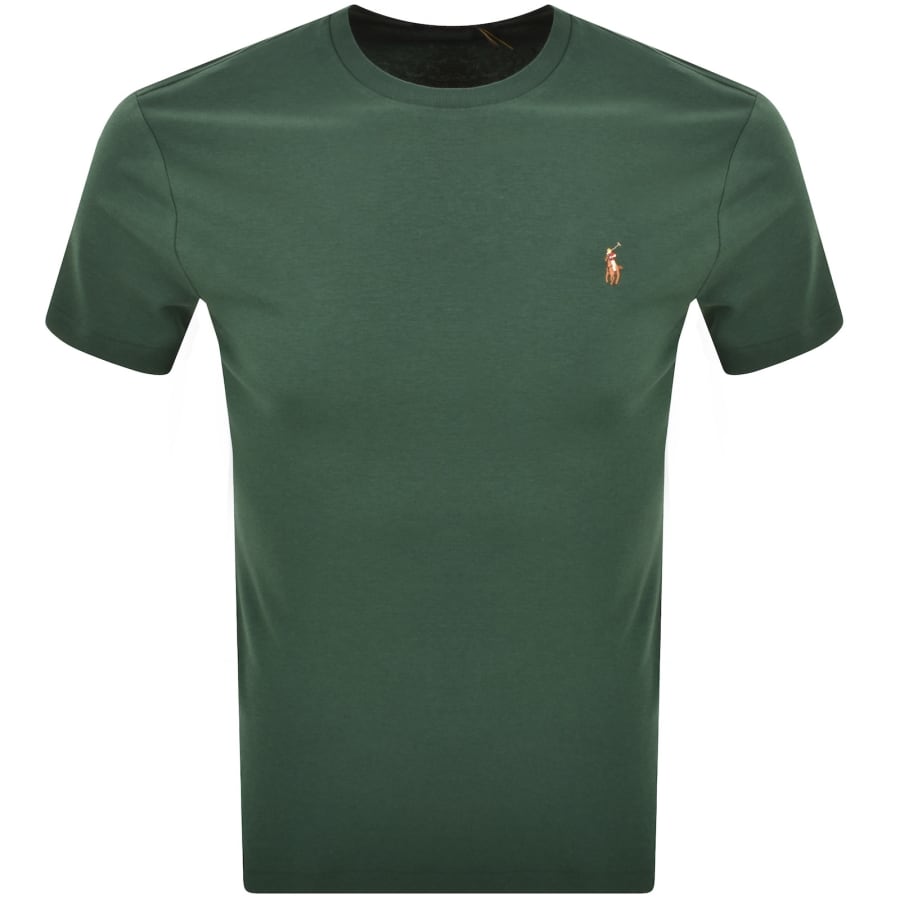 Image number 1 for Ralph Lauren Crew Neck T Shirt Green