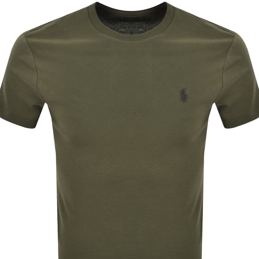 Image number 2 for Ralph Lauren Crew Neck T Shirt Green