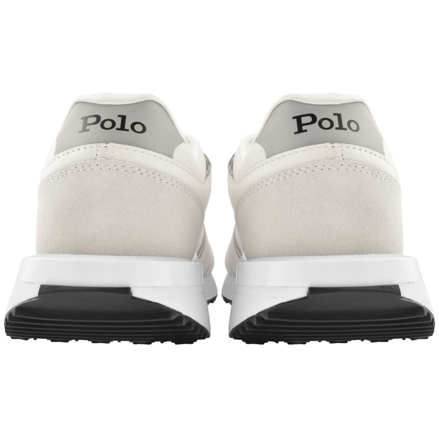 Image number 2 for Ralph Lauren Train 89 Trainers Off White