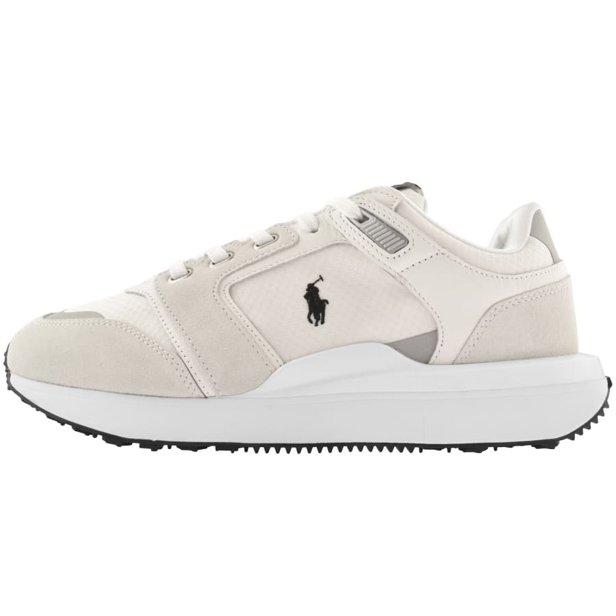 Image number 1 for Ralph Lauren Train 89 Trainers Off White