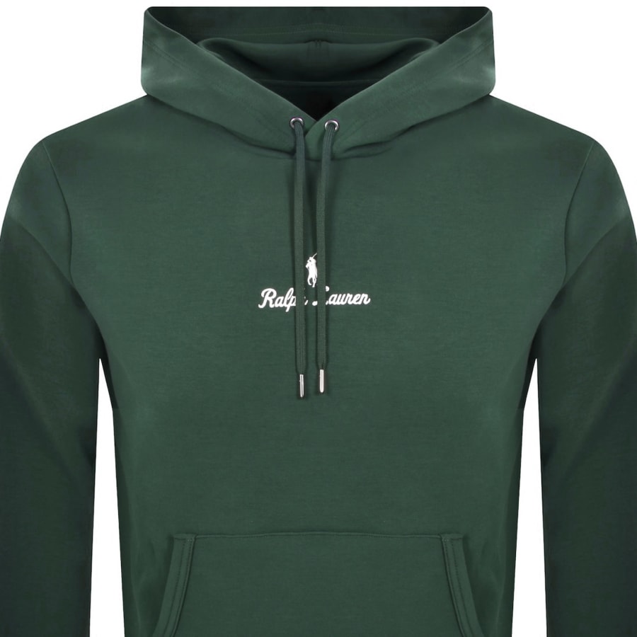 Image number 2 for Ralph Lauren Logo Hoodie Green