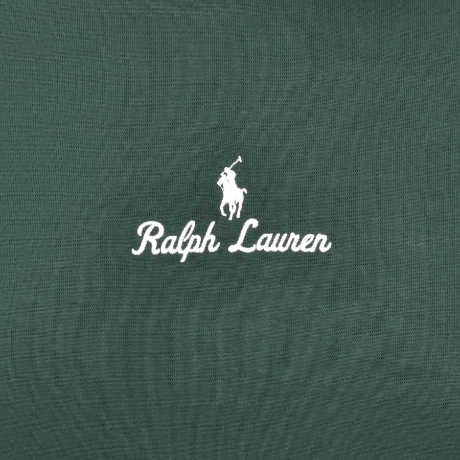 Image number 3 for Ralph Lauren Logo Hoodie Green