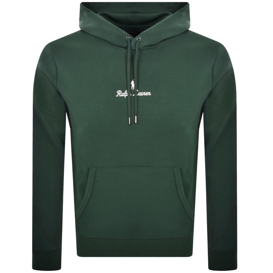 Image number 1 for Ralph Lauren Logo Hoodie Green