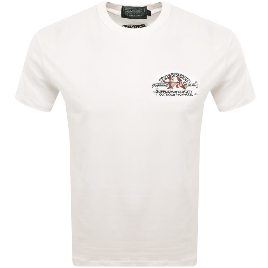 Image number 2 for Ralph Lauren Logo T Shirt White