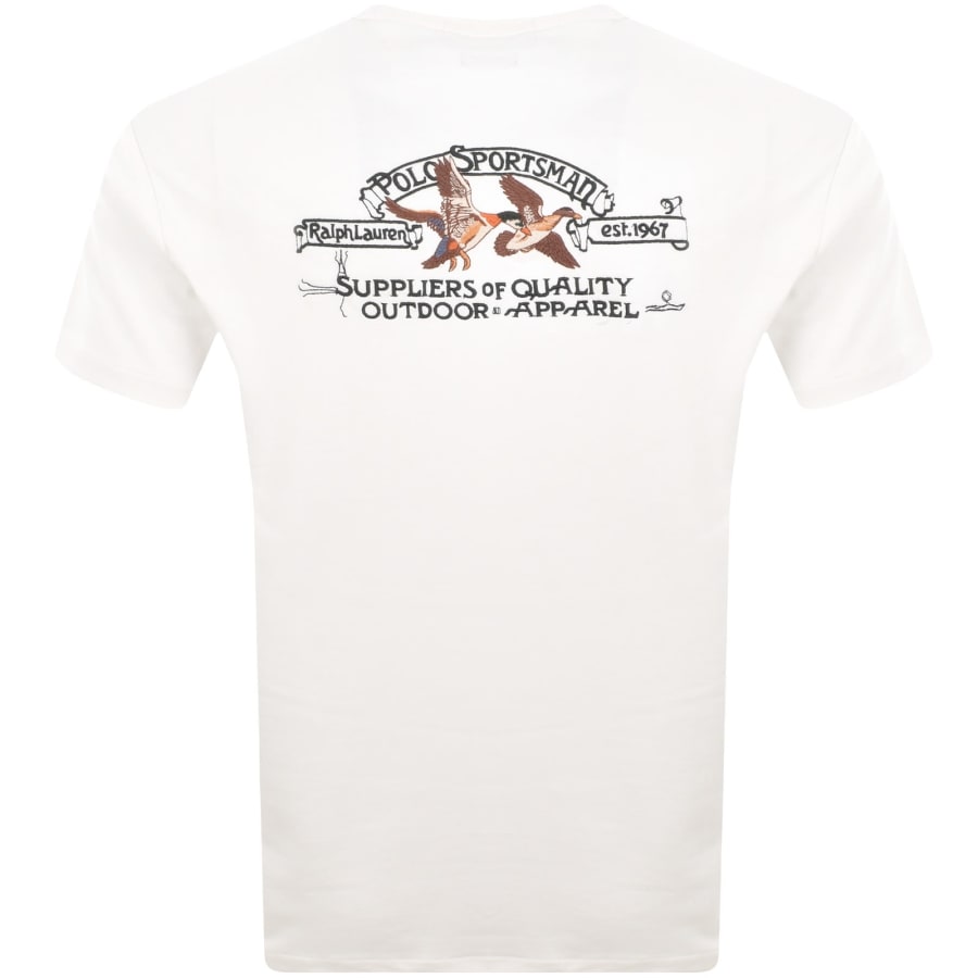 Image number 5 for Ralph Lauren Logo T Shirt White