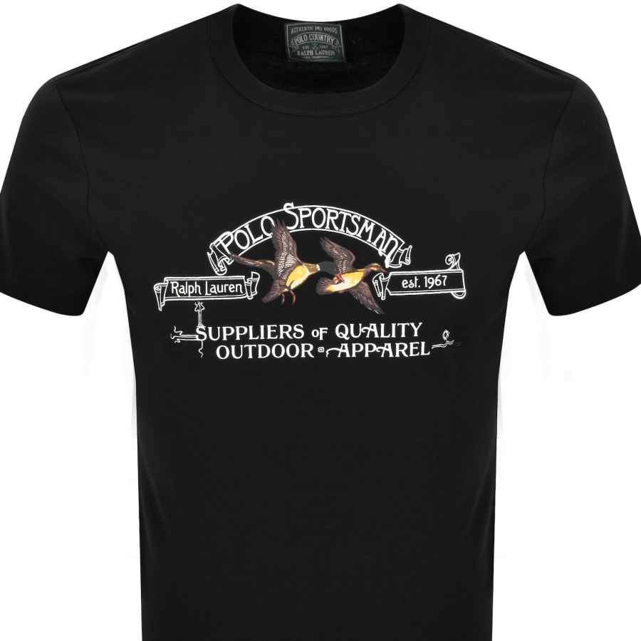 Image number 2 for Ralph Lauren Short Sleeve T Shirt Black