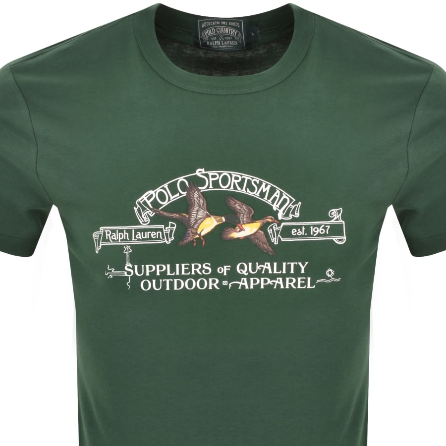 Image number 2 for Ralph Lauren Short Sleeve T Shirt Green