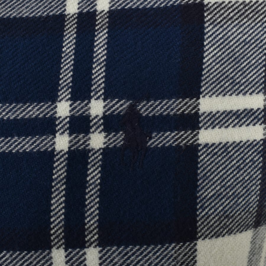 Image number 3 for Ralph Lauren Check Long Sleeve Shirt Navy