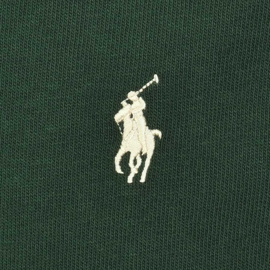Image number 4 for Ralph Lauren Logo Crew Neck T Shirt Green