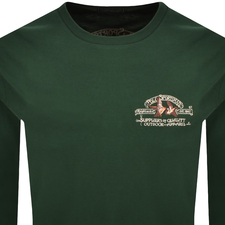Image number 3 for Ralph Lauren Long Sleeved T Shirt Green
