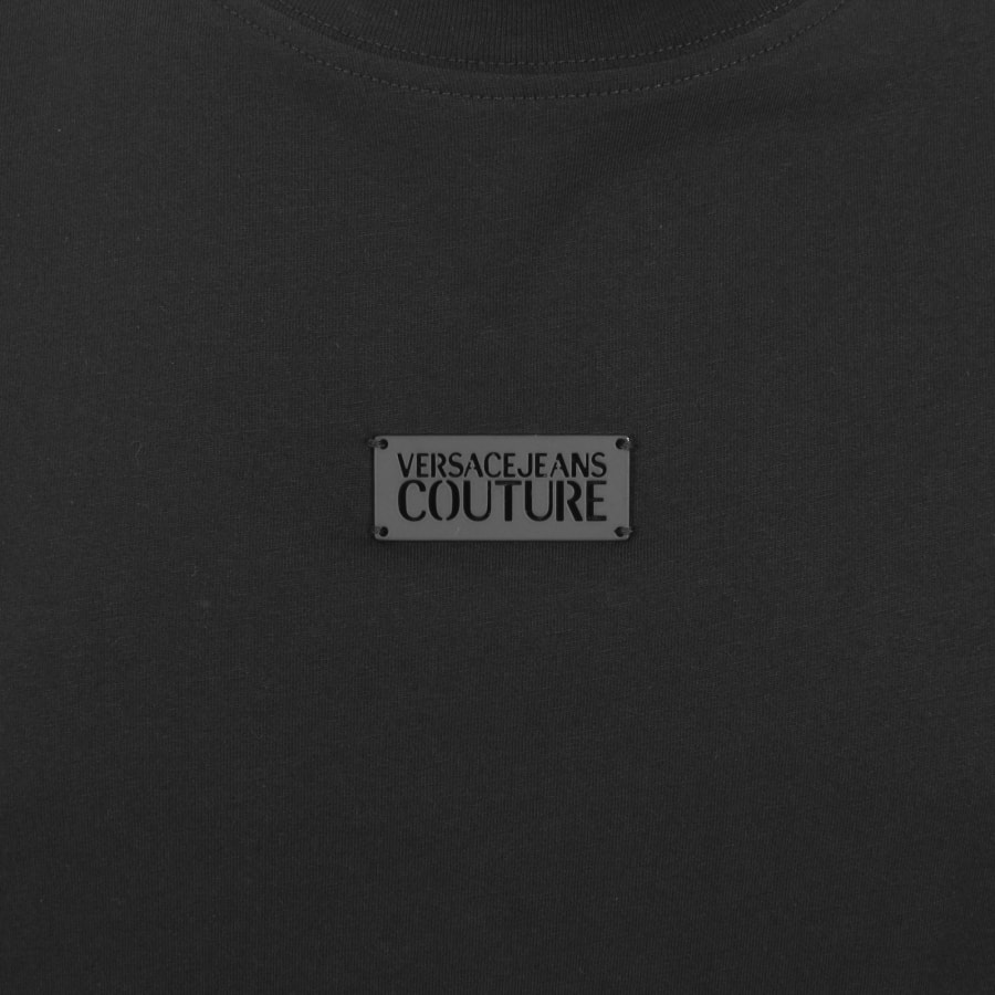 Image number 4 for Versace Jeans Couture Logo T Shirt Black