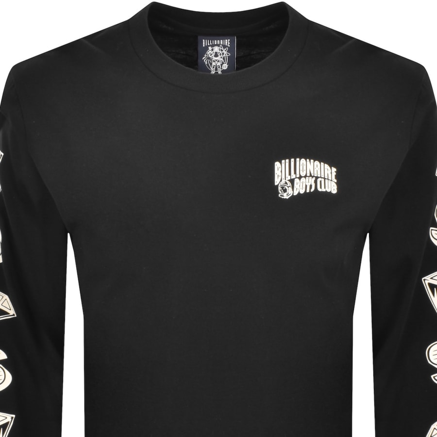 Image number 2 for Billionaire Boys Club Long Sleeve T Shirt Black