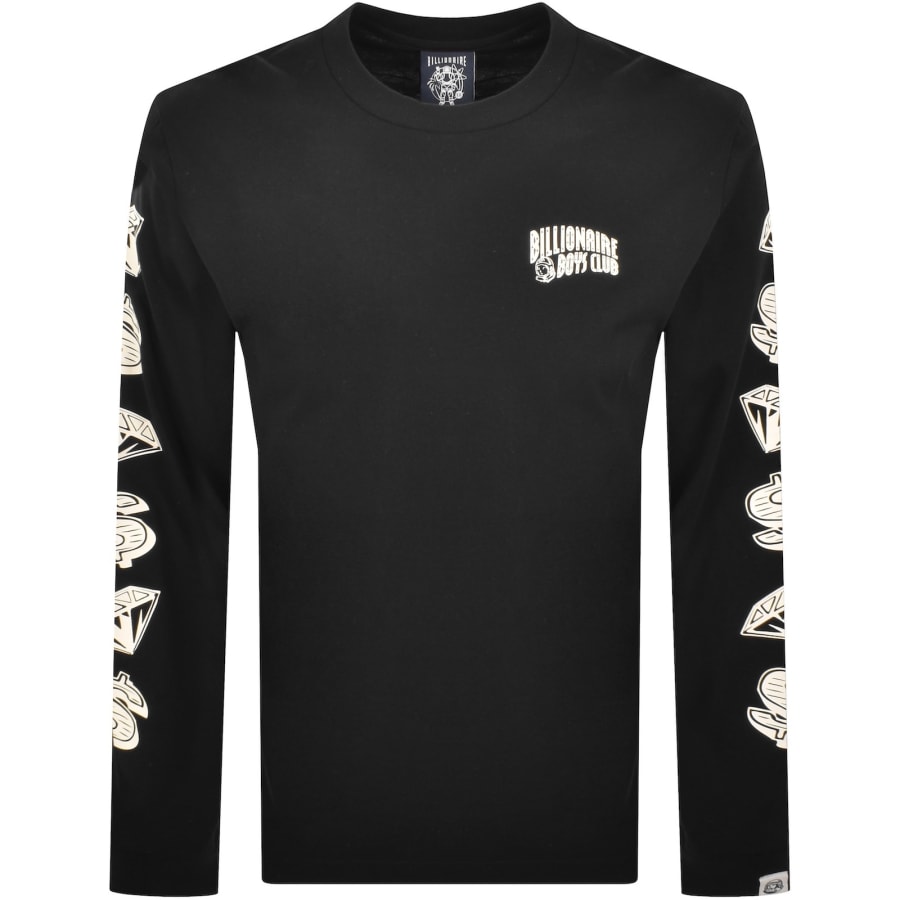 Image number 1 for Billionaire Boys Club Long Sleeve T Shirt Black