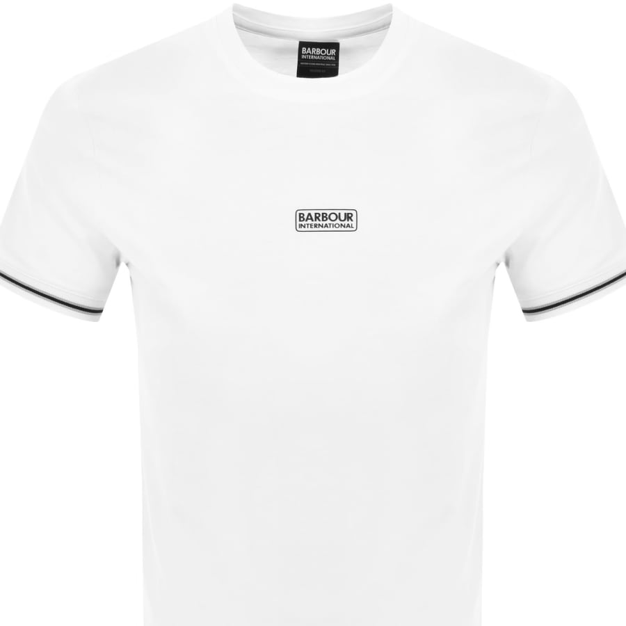 Image number 2 for Barbour International Logo T Shirt White