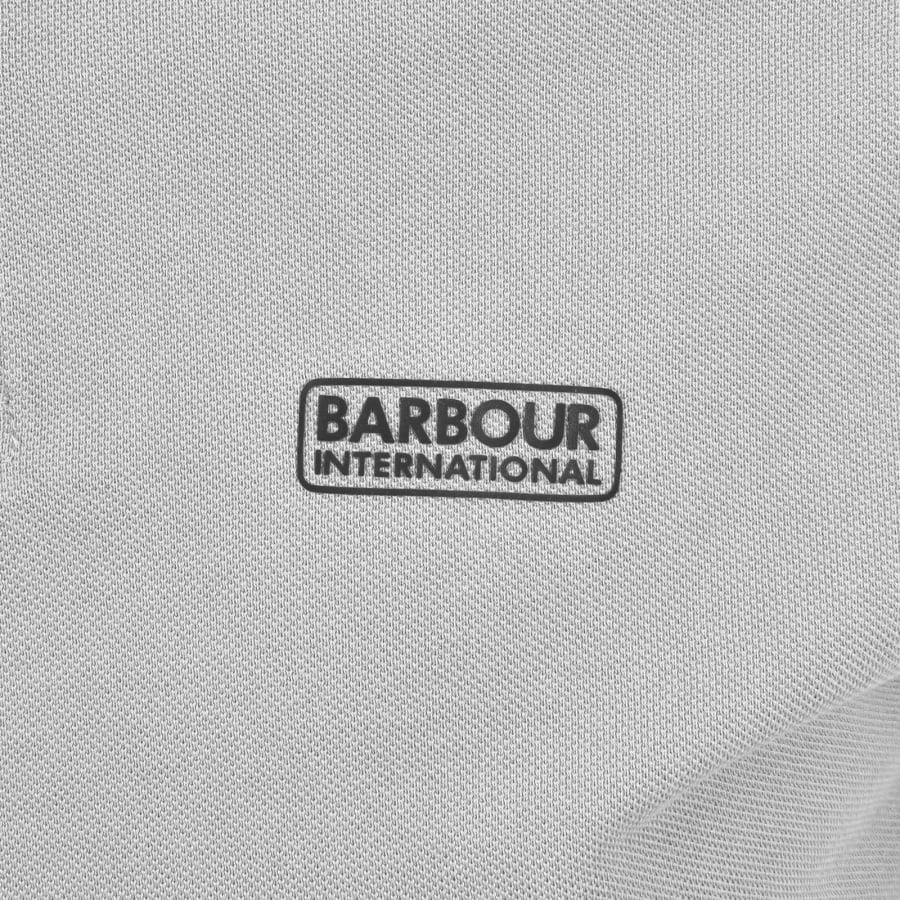 Image number 3 for Barbour International Essential Polo Grey