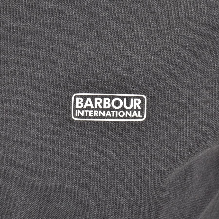 Image number 3 for Barbour International Essential Polo Grey