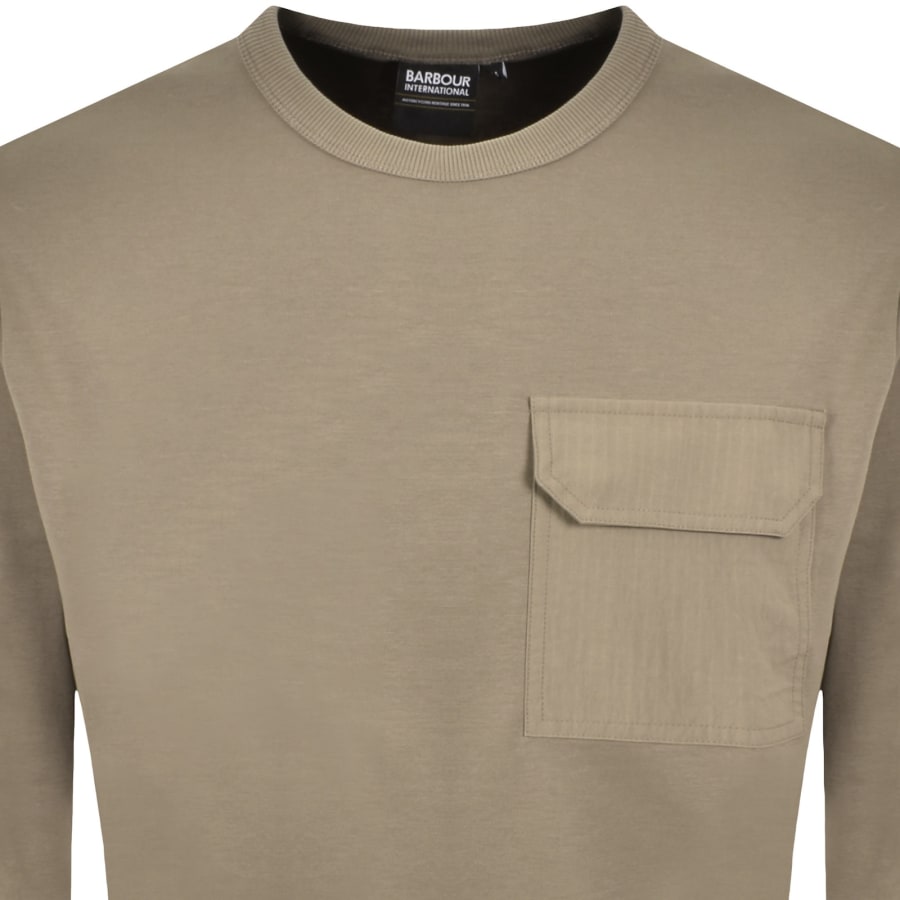 Image number 2 for Barbour International Ilford Sweatshirt Brown