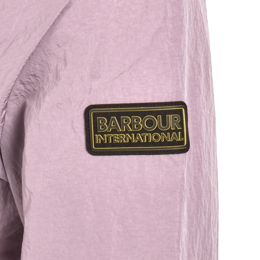 Image number 3 for Barbour International Inline Overshirt Purple