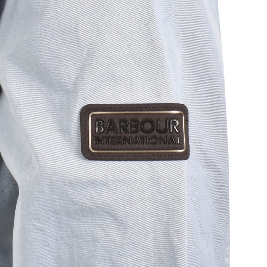 Image number 3 for Barbour International Arlo Overshirt Blue