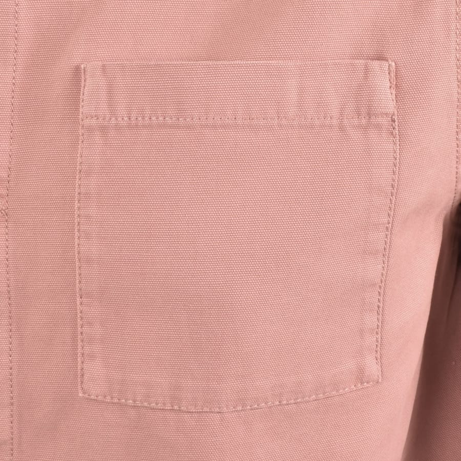 Image number 3 for Barbour Washed Overshirt Pink