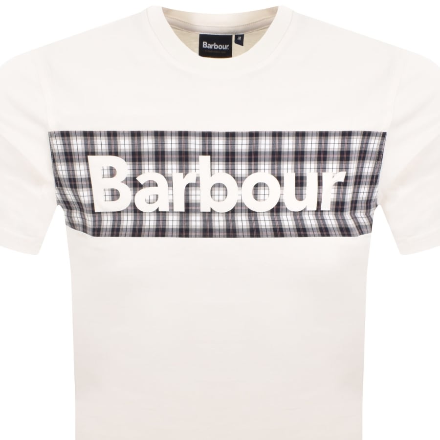 Image number 2 for Barbour Bancroft T Shirt Whisper White